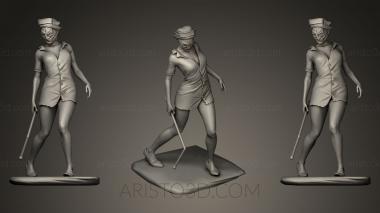 Figurines of girls (STKGL_0118) 3D model for CNC machine